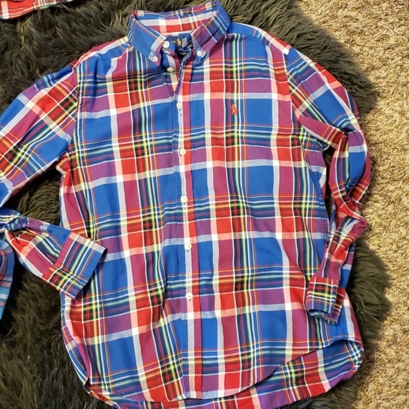 Boys RL Polo Button Down Shirt - Picture 3 of 4